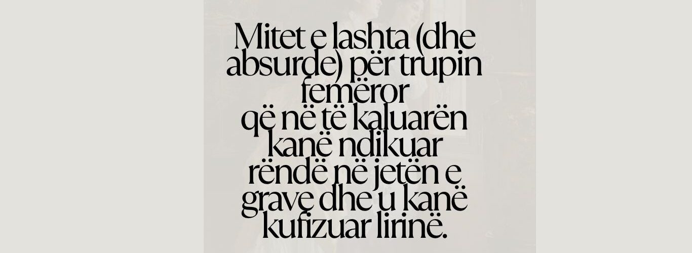 mitet mbi menstruacionet